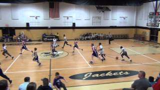 Coopertown Middle School JV vs Springfield 111215 [upl. by Ajroj]