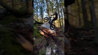 Jumping an Electric Trials Moto⚡️ [upl. by Johansen425]