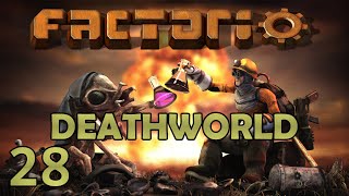 Factorio 10 DeathWorld THE MAKE EVERYTING BLUEPRINT Lets Play Gameplay Ep 28 [upl. by Marasco327]