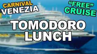 Lunch at Carnival Venezias Tomodoro Ep 1319 [upl. by Carlstrom]