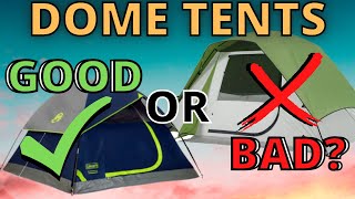 Are Dome Tents The BEST Camping Tents [upl. by Annawt164]