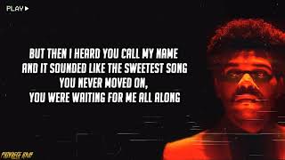 The Weeknd  Missed You Lyrics [upl. by Gilges292]