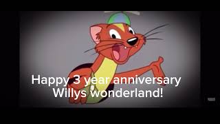 3 years of Willy’s wonderland [upl. by Ardnuassac781]