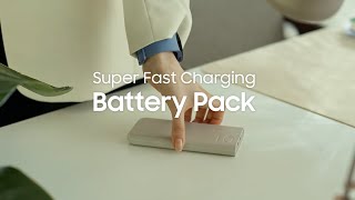 10000mAh Battery Pack Official Introduction  Samsung [upl. by Hooker]