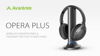 The Newest Wireless TV Headphones Coming in 2024  Avantree Opera Plus [upl. by Anjanette96]