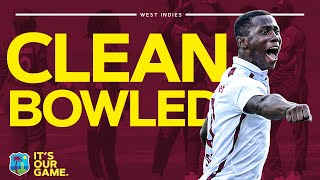 The Best West Indies Clean Bowled Wickets 🎳  Feat Seales Joseph Holder amp More [upl. by Shifra875]