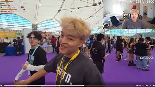 JasonTheWeen Reacts To Him Ignoring Elle Lee At TwitchCon [upl. by Rowland61]