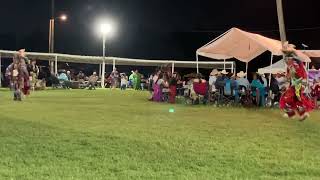 74th annual Indian Hills powwow 2024 mens traditional amp grass [upl. by Aicelf]