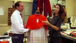 In the Workshop with the Vatican Tailor  EWTN Vaticano [upl. by Nodrog212]