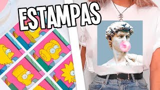 COMO ESTAMPAR REMERASCAMISETAS MUY FACIL Y EN CASA ❤️3 IDEAS  Tutoriales Belen [upl. by Llet]