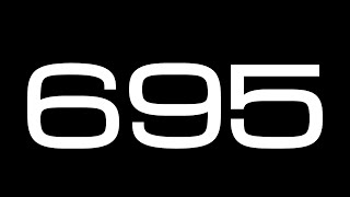 695 Second Countdown Timer  NO SOUND [upl. by Enilemme]