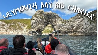 Weymouth Bay Rib Charter  Durdle Door amp Lulworth cove [upl. by Sharla]