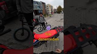 Motordan inip bisiklete binmek 😄motorbike keşfet bmx motovlog [upl. by Certie829]