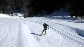 Sci Fondo  Tecnica di Pattinaggio  XC SKI  Cross Country Skiing  Skating Technic  2014 [upl. by Gnourt511]