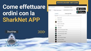 Guida per i rivenditori di zanzariere su come effettuare ordini con la SharkNet APP [upl. by Malik820]