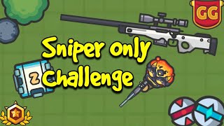 Zombs Royale  Sniper only Challenge [upl. by Ahsiugal220]