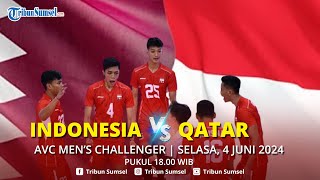 🔴 LIVE SCORE  INDONESIA VS QATAR  AVC MENS CHALLENGER 2024 [upl. by Philoo996]