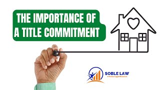 Commitment for Title Insurance [upl. by Ferriter]