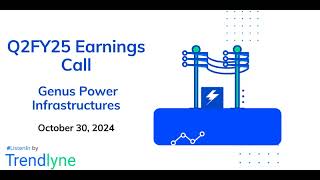 Genus Power Infrastructures Earnings Call for Q2FY25 [upl. by Lita]