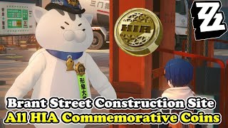 Brant Street Construction Site All HIA Commemorative Coin Locations Zenless Zone Zero [upl. by Atinar507]