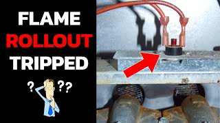 Furnace Flame Roll Out Switch Tripped  How it Works [upl. by Anthia560]