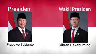 Indonesia Anthem as CURRENT PRESIDENTS [upl. by Natelson]