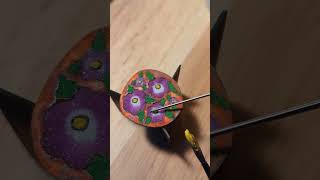 How to make a champlevé camellia pendant 🌸 copperjewelry jewelry enamel [upl. by Faus518]