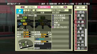 【プロスピ42007選手能力】西武 選手5 [upl. by Naesyar]