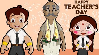 Chhota Bheem  Teachers Day Surprise  Chhota Bheem and Chutki on Teacher’s Day  Cartoons for Kids [upl. by Anairda]