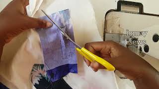 WELT POCKET Tutorial  How To Sew Welt Pocket on a dress  Diy Sewing Projects [upl. by Duyne841]