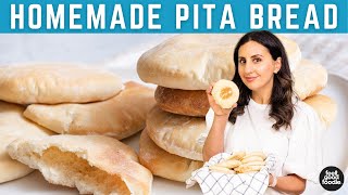 Homemade Pita Bread [upl. by Ennyl]