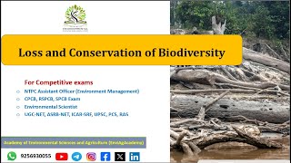 Biodiversity Loss amp Conservation I Exsitu amp Insitu Conservation I Gene Bank I Arboretum I [upl. by Bartholomeo]