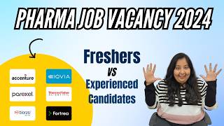 Pharmacy Freshers amp Experienced Job Vacancy 2024  Accenture Parexel IQVIA Fortrea  Pharma Jobs [upl. by Craw117]