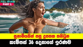 P1 සුනාමියකින් පසු දූපතක තනිවුන කැම්පස් 36 දෙනාගේ ඉරණම 🌊  Sinhala Moviecaps  Sinhala Movie Review [upl. by Aicekan]