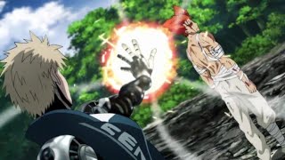 OPM  Garou vs Genos amp Bang Full Fight HD English dub  One Punch Man [upl. by Yerdua]