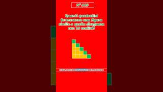 S119  LA SCALA FATTA DI QUADRATINI mathsquiz [upl. by Rafaelle217]