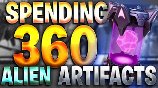 How To FULLY Max Out Your Kymera Skin Spending 360 Alien Artifacts All At Once [upl. by Adnorehs]