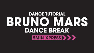 Learn Bruno Mars Finesse dance break in just 5 minutes Taught by Dance Remix Nat [upl. by Ariahs]