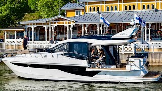 £800000 Yacht Tour  2018 Galeon 470 Sky [upl. by Luz]