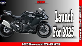 NEW 2025 Kawasaki ZX4R ABS❗The Bombshell Is Coming Soon❗First Look‼️ [upl. by Leba]