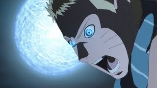 Naruto Uses Unique Yellow RasenShuriken and Saves Hinata From Toneri 60FPS [upl. by Annuahs]