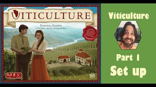 Viticulture  Part 1 game set up JLTEI [upl. by Kaitlin513]