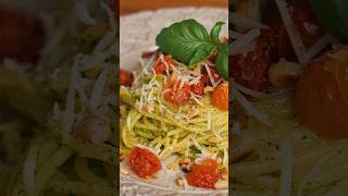 The ultimate pasta pesto Simple elegant and absolutely delicious food cooking recipe pesto [upl. by Saval]