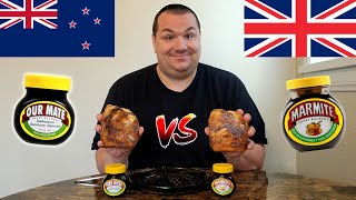 Marmite VS Our Mate  Taste Testing Reaction [upl. by Rayna]