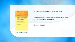 Hypergeometric Summation [upl. by Albur864]