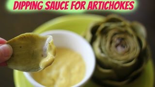 How to make Dipping Sauce for Artichokes  All recipes [upl. by Nirat]