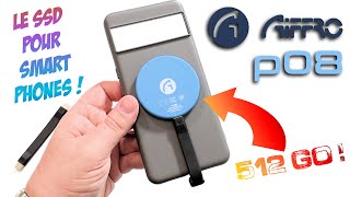 Aiffro P08  un SSD externe pour PC et smartphones [upl. by Odrarebe]