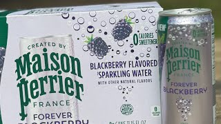 Maison Perrier Forever Blackberry Sparkling Water No Sugar No Calories sparklingwater [upl. by Anoniw307]