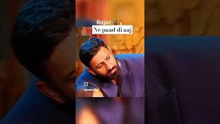 biggboss me raajat ne paad di biggbossgaming viralvideo rajatdalal youtubeshorts [upl. by Arihas]