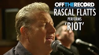 Rascal Flatts Perform Their Song Riot  Off The Record [upl. by Valtin]